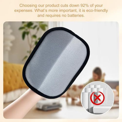 Pet Hair Removal Gloves - 2-Pack Reusable Electrostatic Tool for Cats and Dogs, Ideal for Sofas, Bed Sheets, Clothing, and Car Seats