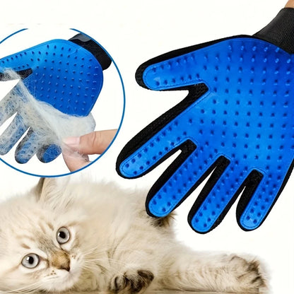 2026 Premium Pet Grooming Gloves - Dual Function Hair Removal and Massage Tool Set